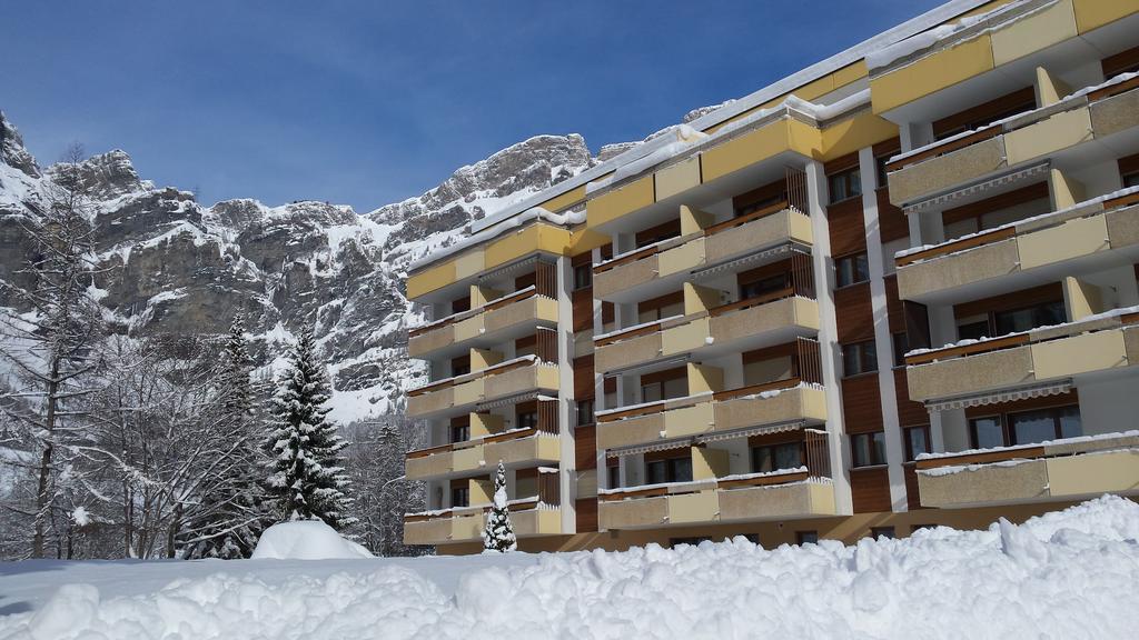 Baron / Baronesse Apartments Leukerbad Exteriör bild