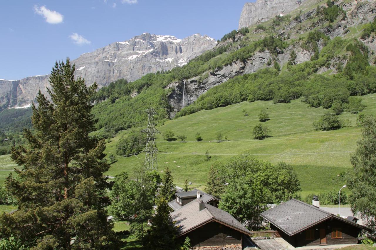 Baron / Baronesse Apartments Leukerbad Exteriör bild
